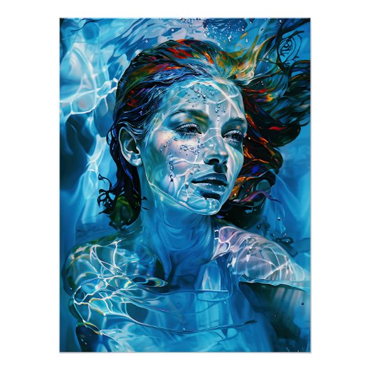 Poster "Serelis" - Sérénité dans Aqua Harmony (Devant)