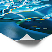 Poster "Serelis" - Sérénité dans Aqua Harmony (Coin)