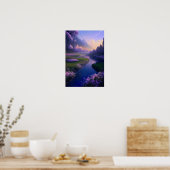 Poster Serenade animée de la rivière Serene (Cuisine)