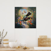 Poster Serenade dans le jardin (Cuisine)