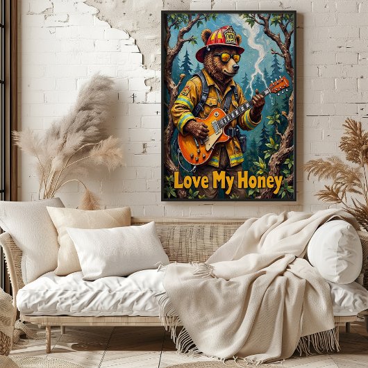 Poster Serenade de bois : Notes élevées de l'ours