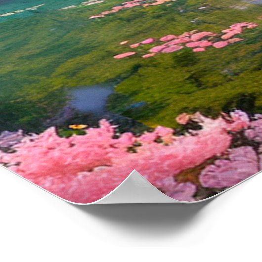 Poster Sérénade de cerisiers (Coin)