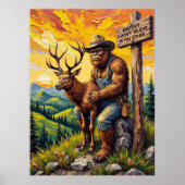 Poster Sérénade de la Vallée de Bigfoot : une petite touc (Devant)