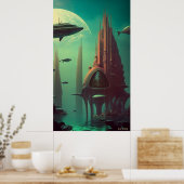 Poster Serenade Earthrise (42x24po Extra Long) (W/Logo) (Cuisine)