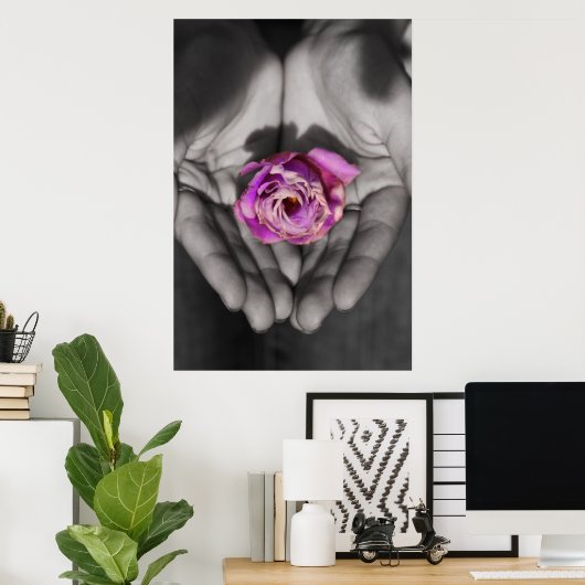 Poster Serendipité (Bureau à domicile)