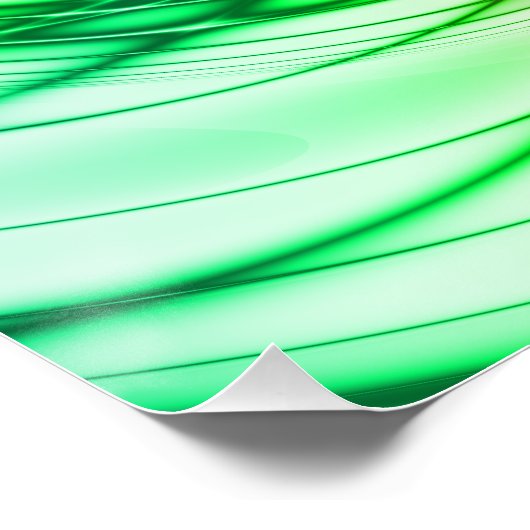 Poster Serendipité | Multicolor Fractal Art (Coin)