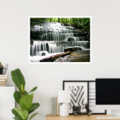 Poster serène (Bureau à domicile)