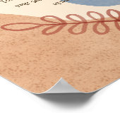 Poster Serene Boho Shapes (Coin)