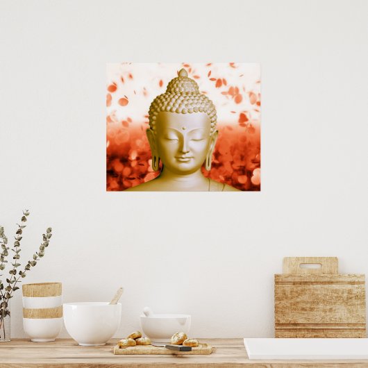 Poster Serene Bouddha (Cuisine)