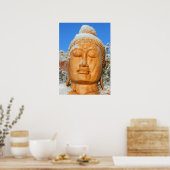 Poster Serene Buddha face (Cuisine)
