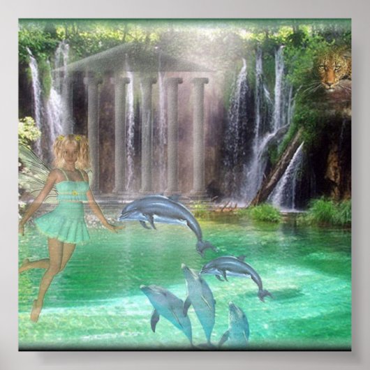 Poster serene cove (Devant)