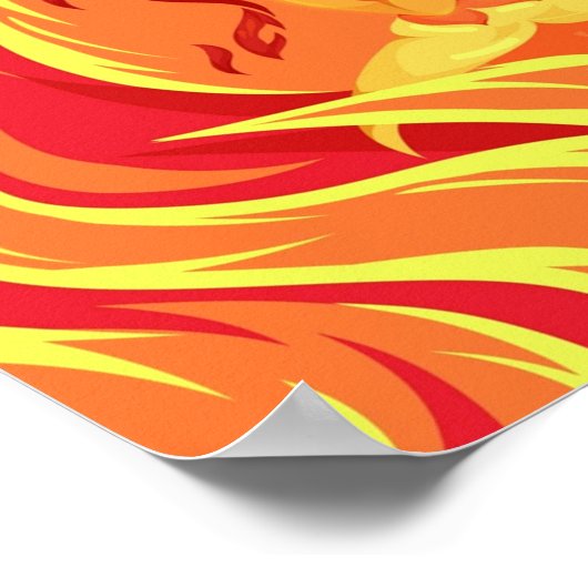 Poster Serene Flame Princesse (Coin)