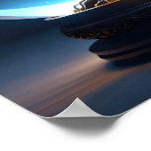 Poster Serene Glissant Lotus Globe Art (Coin)