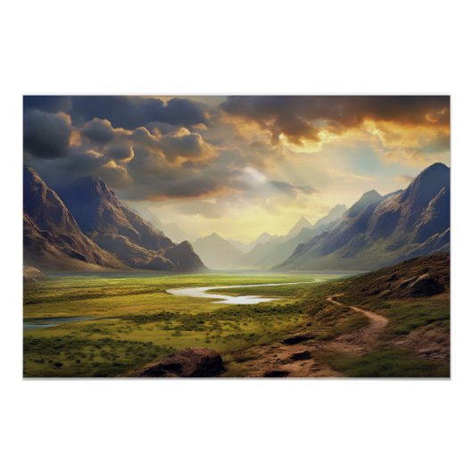 Poster Serene Horizon (Devant)