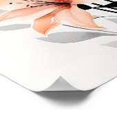 Poster Serene Lily Blooms (Coin)