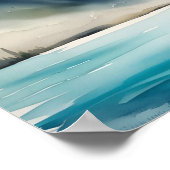 Poster Serene Mountain Lake  (Coin)