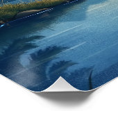 Poster Serene Nightscape (Coin)