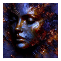 Serene Reverie - Art Embossé
