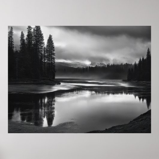 Poster Serene River Bend (Devant)