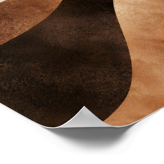 Poster Serene Sandstone Flow (Coin)