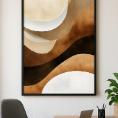 Poster Serene Sandstone Flow