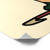 Poster Serene Savanna Kind Lion Abstract Modern Art (Coin)