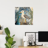 Poster Serene Seagull Print (Bureau à domicile)