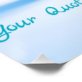 Poster Serene Snowy Mountain Landscape & Winter Pine Tree (Coin)