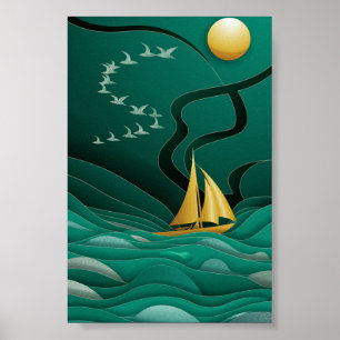 Poster Serene Voyage