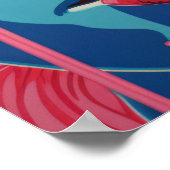 Poster Serene Whispers : La dualité des couleurs (Coin)