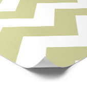 Poster Serengeti Safari Chevron (Coin)