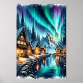 Poster Sérénité au bord des eaux (Devant)