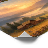 Poster Sérénité dans la Nature – Collection d'Art Mural d (Coin)
