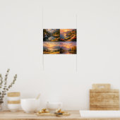 Poster Sérénité dans la Nature – Collection d'Art Mural d (Cuisine)