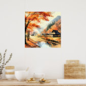 Poster Sérénité d'automne (Cuisine)