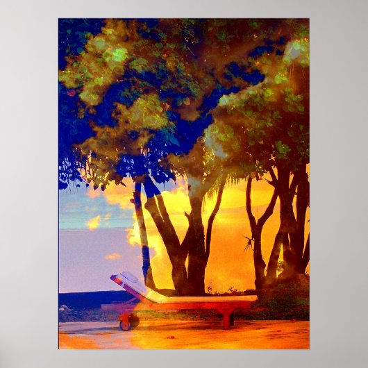 POSTER SÉRÉNITÉ DE FIJI (Devant)