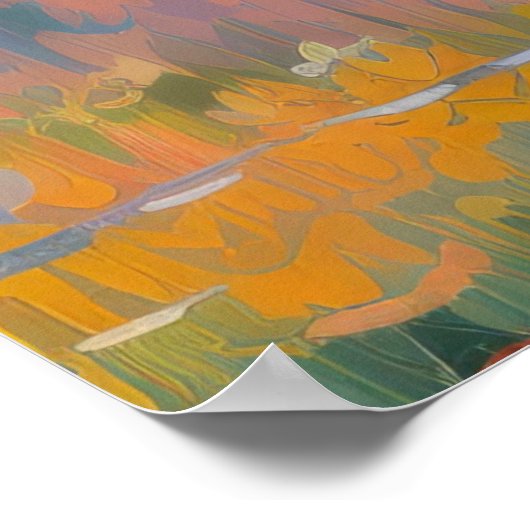 Poster Sérénité de Monet (Coin)