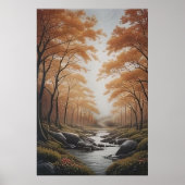 Poster Sérénité dorée (Devant)