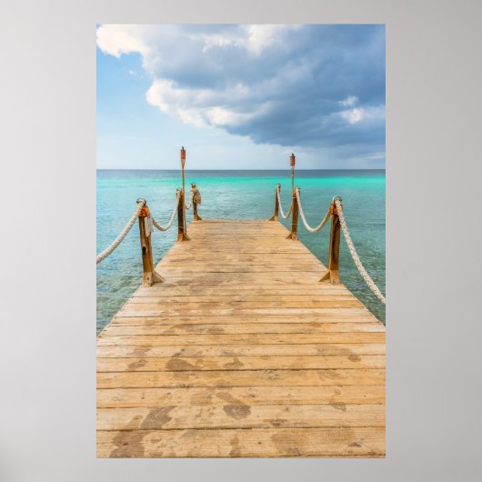 Poster Sérénité en mer (Devant)