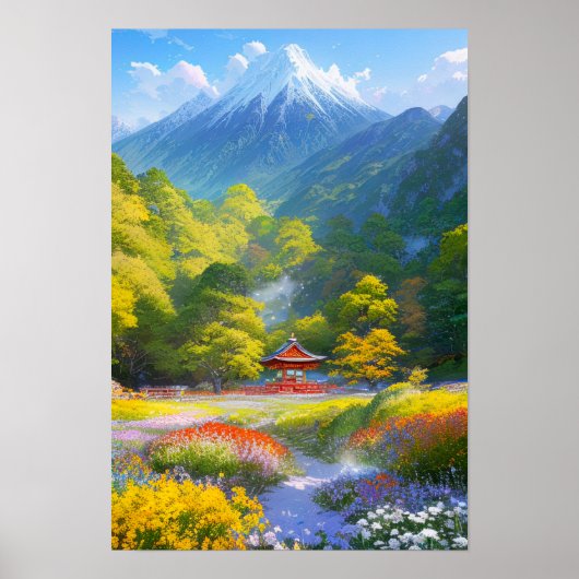 Poster Sérénité grisante (Devant)