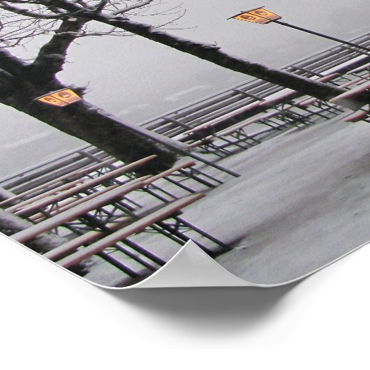 Poster Sérénité hivernale (Coin)