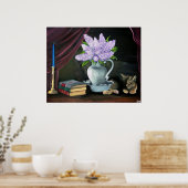 Poster Sérénité Lilas (Cuisine)