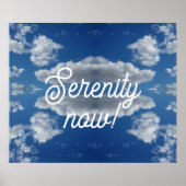 Poster Sérénité maintenant ! (Devant)