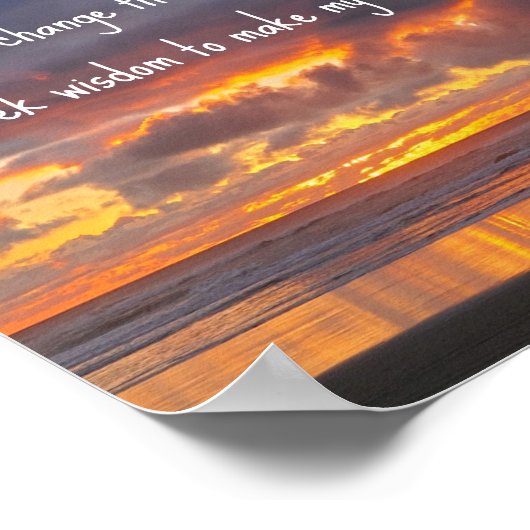 Poster Sérénité séculaire (Coin)