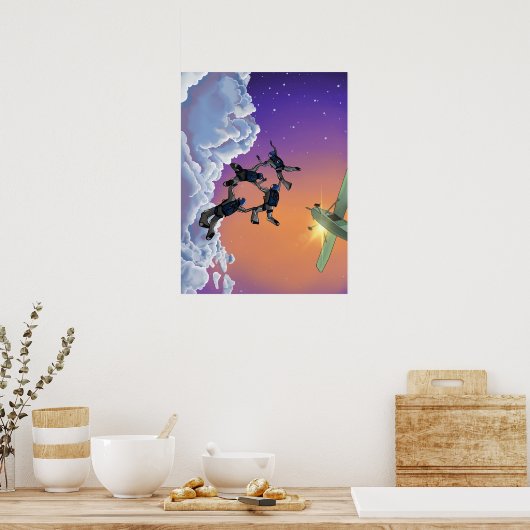 Poster Sérénité Skybound (Cuisine)