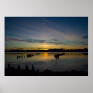 Poster Sérénité sous le paysage