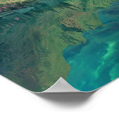 Poster Sérénité surréelle : Réflexions du lac Ethérée (Coin)