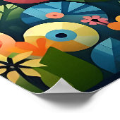 Poster Sérénité tropicale (Coin)