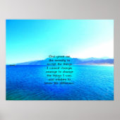 Poster Serenity Prayer (Devant)