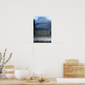 Poster Serenity Prayer (Cuisine)